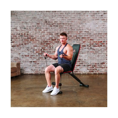 Cкамья силовая универсальная DFC с эспандерами DCH310