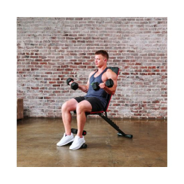 Cкамья силовая универсальная DFC с эспандерами DCH310