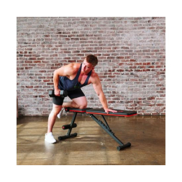 Cкамья силовая универсальная DFC с эспандерами DCH310