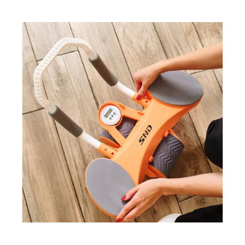 Тренажёр для пресса AB Roller SND оранжевый с ковриком 34 х 17 x 0.6 cм