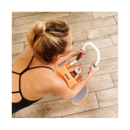 Тренажёр для пресса AB Roller SND оранжевый с ковриком 34 х 17 x 0.6 cм