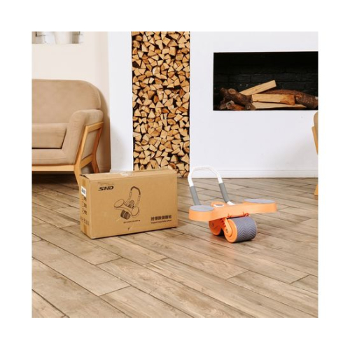 Тренажёр для пресса AB Roller SND оранжевый с ковриком 34 х 17 x 0.6 cм