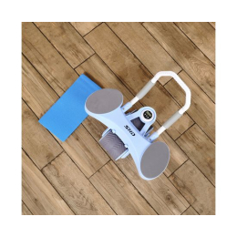 Тренажёр для пресса AB Roller SND голубой с ковриком 34 х 17 x 0.6 cм