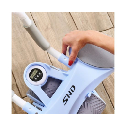 Тренажёр для пресса AB Roller SND голубой с ковриком 34 х 17 x 0.6 cм