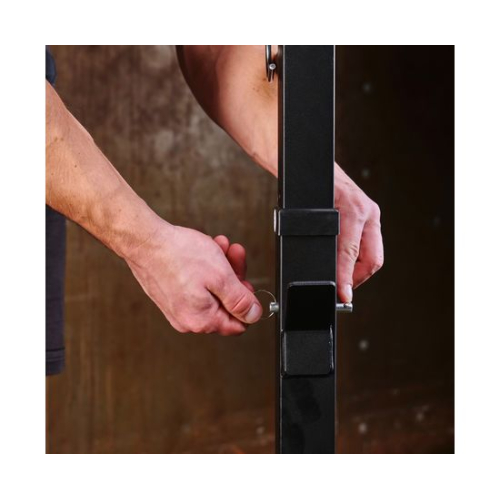 Усиленная скамья со стойками под штангу DFC MELKIN