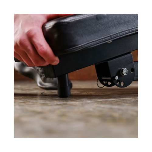 Усиленная скамья со стойками под штангу DFC MELKIN