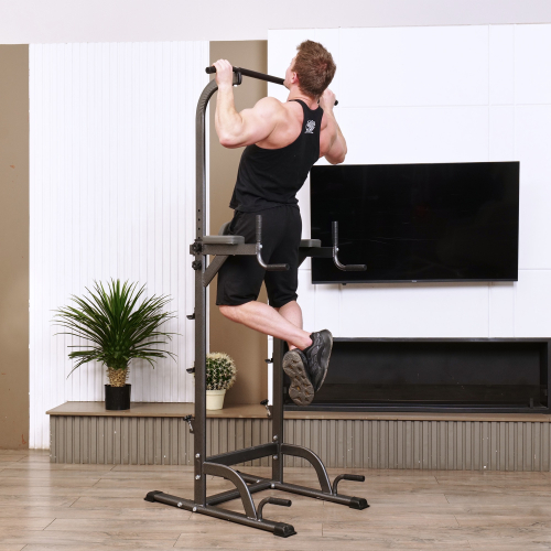 Турник-брусья DFC G-series с прямой скамьей