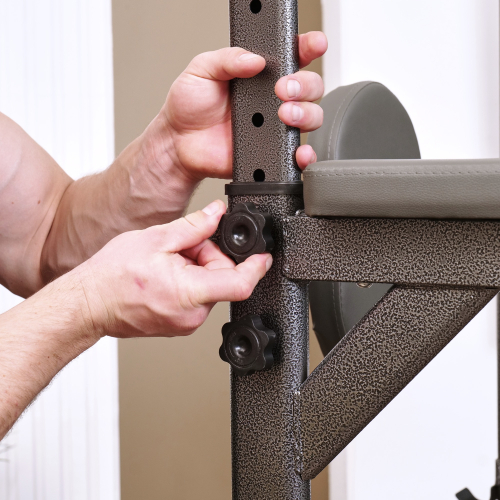 Турник-брусья DFC G-series с прямой скамьей