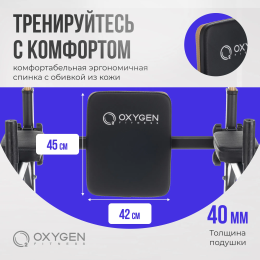 Турник 3 в 1 домашний OXYGEN FITNESS PARNASS