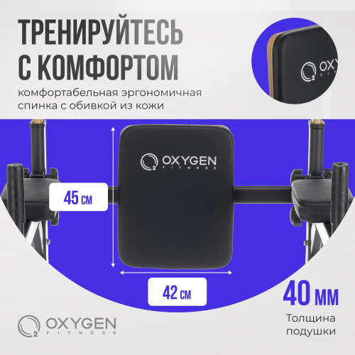 Турник 3 в 1 домашний OXYGEN FITNESS PARNASS