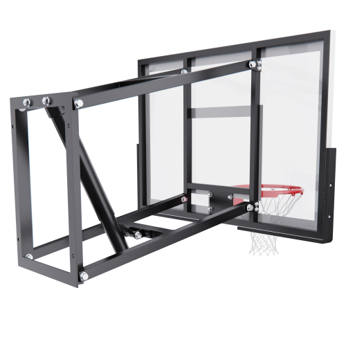Баскетбольный щит DFC со съёмным регулятором высоты, поликарбонат 2 мм, 110 х 70 см