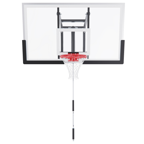 Баскетбольный щит DFC со съёмным регулятором высоты, поликарбонат 3 мм, 136 х 80 см