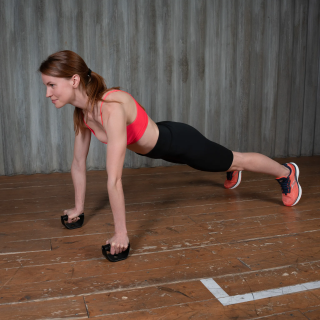 Упоры для отжиманий поворотные PRCTZ SWIVEL PUSH UP BARS, пара.
