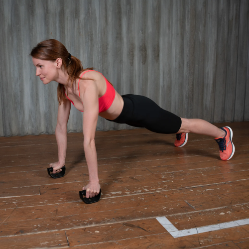 Упоры для отжиманий поворотные PRCTZ SWIVEL PUSH UP BARS, пара.