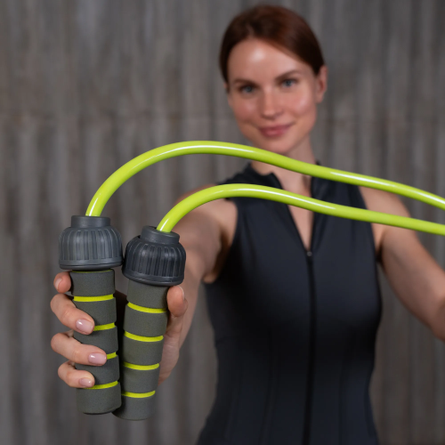 Скакалка утяжеленная PRCTZ WEIGHTED JUMP ROPE, 0.45 кг.