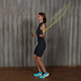 Скакалка утяжеленная PRCTZ WEIGHTED JUMP ROPE, 0.45 кг.