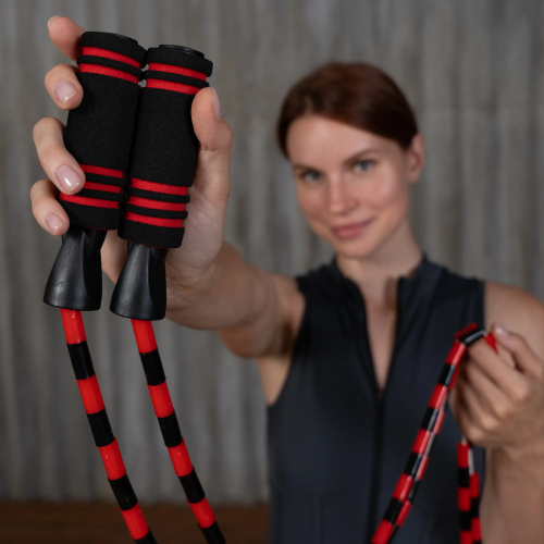 Скакалка скоростная в оплетке PRCTZ