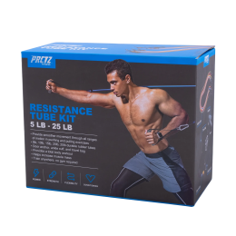 Набор трубчатых эспандеров PRCTZ RESISTANCE TUBE KIT