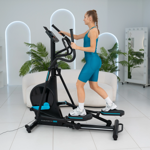 Эллиптический тренажер домашний OXYGEN FITNESS PHANTOM M LCD