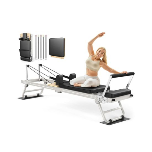 Стол для пилатеса (реформер) DFC с деревянными вставками