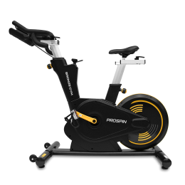 Спин-байк с консолью профессиональный BRONZE GYM PROSPIN