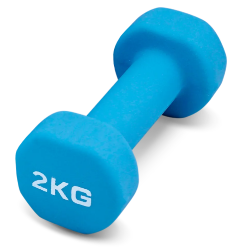 Гантель для аэробики неопреновая PRCTZ NEOPRENE DUMBBELL, 2 кг.
