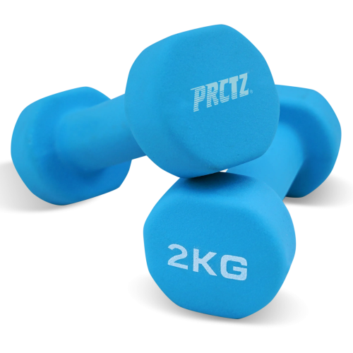 Гантель для аэробики неопреновая PRCTZ NEOPRENE DUMBBELL, 2 кг.