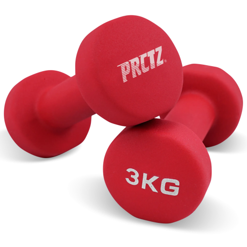 Гантель для аэробики неопреновая PRCTZ NEOPRENE DUMBBELL, 3 кг.