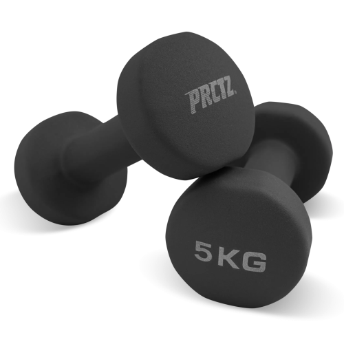 Гантель для аэробики неопреновая PRCTZ NEOPRENE DUMBBELL, 5 кг.