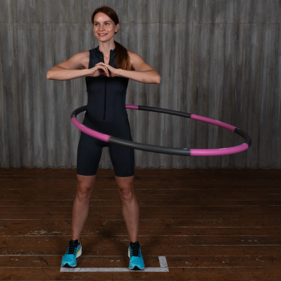 Обруч утяжеленный PRCTZ WEIGHTED HULA-HOOP, 1.13 кг