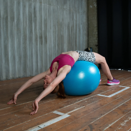 Мяч гимнастический PRCTZ GYM BALL ANTI-BURST, 75 см.