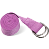 Ремень для йоги с металлическим карабином PRCTZ YOGA STRAP, фиолетовый