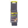 Ремень для йоги с металлическим карабином PRCTZ YOGA STRAP, серый.