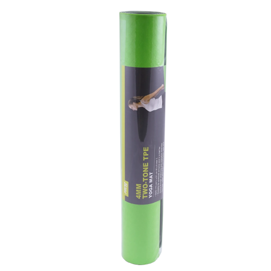 Коврик для йоги двухслойный PRCTZ TWO TONE TPE YOGA MAT, 173х61х0,4см