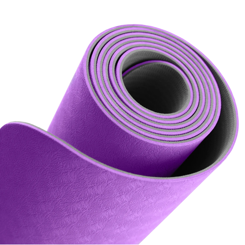 Коврик для йоги двухслойный PRCTZ TWO TONE TPE YOGA MAT, 173х61х0,6см.