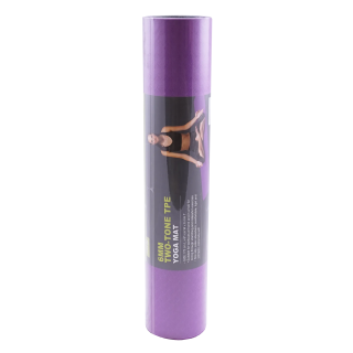 Коврик для йоги двухслойный PRCTZ TWO TONE TPE YOGA MAT, 173х61х0,6см.
