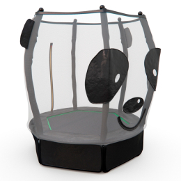 Батут детский DFC ANIMALS PANDA 55" с сеткой