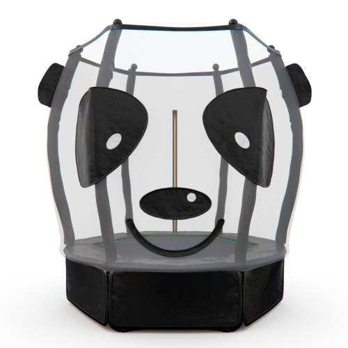 Батут детский DFC ANIMALS PANDA 55" с сеткой