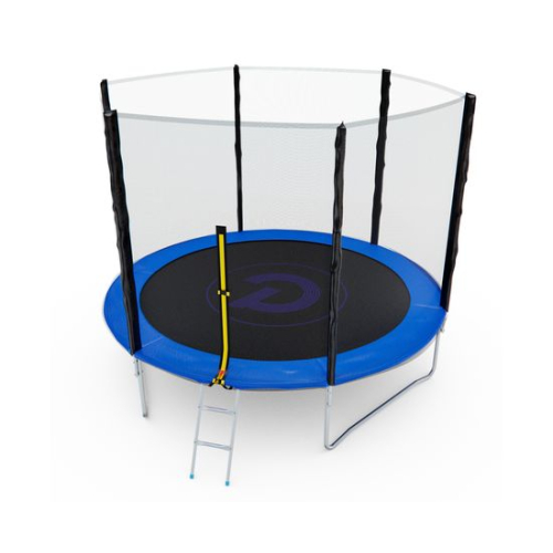 Батут с сеткой DFC PELPO 10ft с лестницей, BLUE