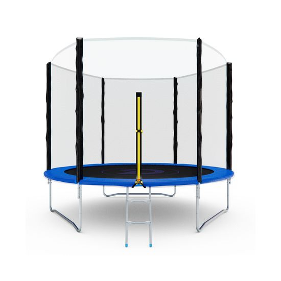 Батут с сеткой DFC PELPO 10ft с лестницей, BLUE
