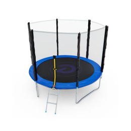 Батут с сеткой DFC PELPO 8ft с лестницей, BLUE