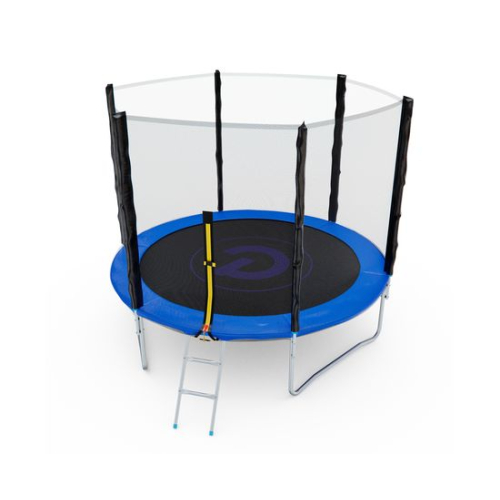 Батут с сеткой DFC PELPO 8ft с лестницей, BLUE