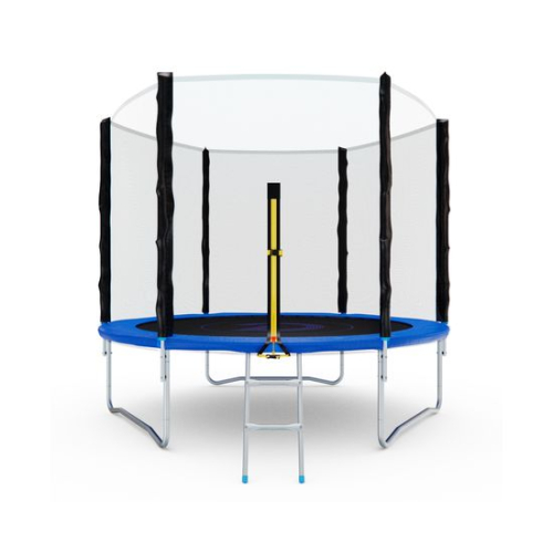 Батут с сеткой DFC PELPO 8ft с лестницей, BLUE