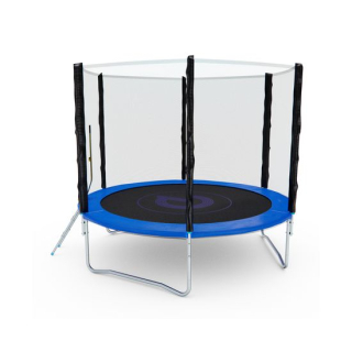 Батут с сеткой DFC PELPO 8ft с лестницей, BLUE