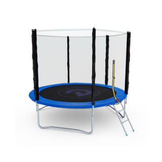 Батут с сеткой DFC PELPO 8ft с лестницей, BLUE