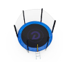 Батут с сеткой DFC PELPO 8ft с лестницей, BLUE