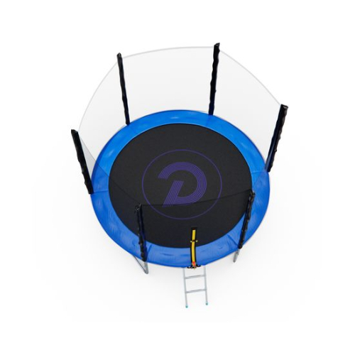 Батут с сеткой DFC PELPO 8ft с лестницей, BLUE