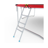 Батут с сеткой DFC PELPO 12ft с лестницей, RED