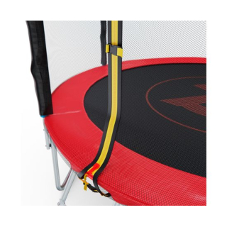 Батут с сеткой DFC PELPO 8ft с лестницей, RED