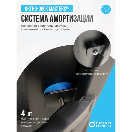 Беговая дорожка реабилитационная домашняя OXYGEN FITNESS REVIVE C